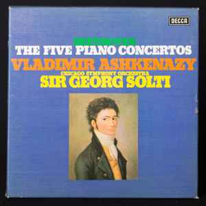 Ludwig van Beethoven - The Five Piano Concertos album cover