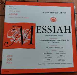 Georg Friedrich Händel - Messiah album cover