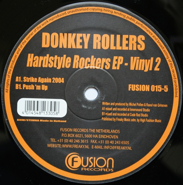 télécharger l'album Donkey Rollers - Hardstyle Rockers EP Vinyl 2 Of 2