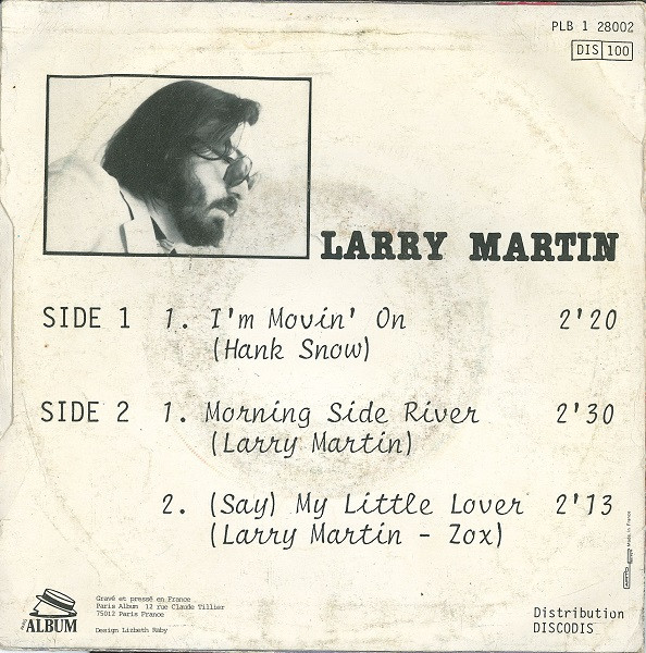 lataa albumi Larry Martin - Im Movin On
