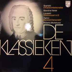 8 Clavecimbelsonates / Vioolconcert In D / Duivelstrillersonate - Scarlatti / Locatelli / Tartini - Blandine Verlet, Roberto Michelucci
