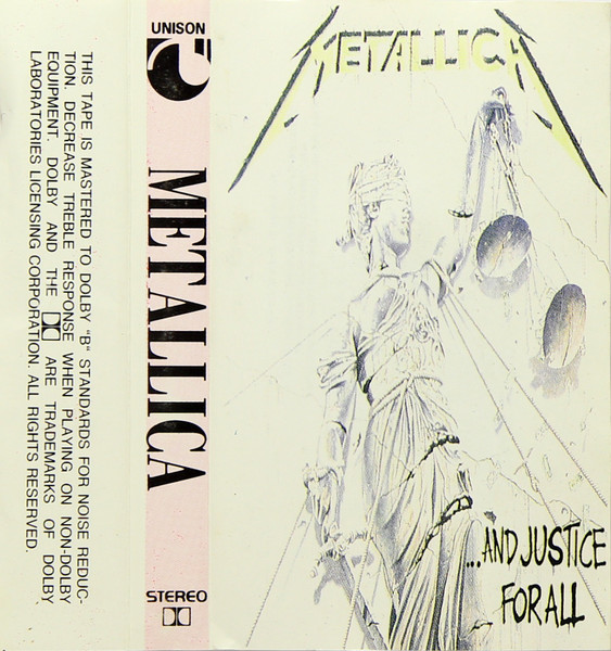 Metallica – And Justice For All (Cassette) - Discogs