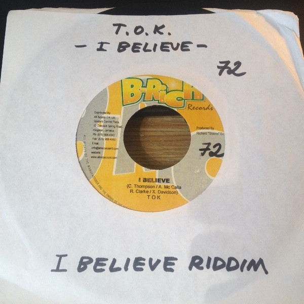 T.O.K. – I Believe (Vinyl) - Discogs