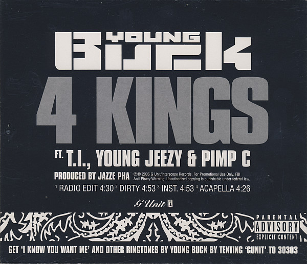 lataa albumi Young Buck feat TI, Young Jeezy & Pimp C - 4 Kings