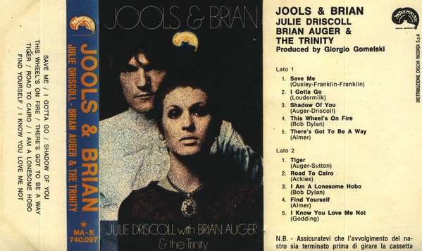 Julie Driscoll With Brian Auger & The Trinity – Jools & Brian