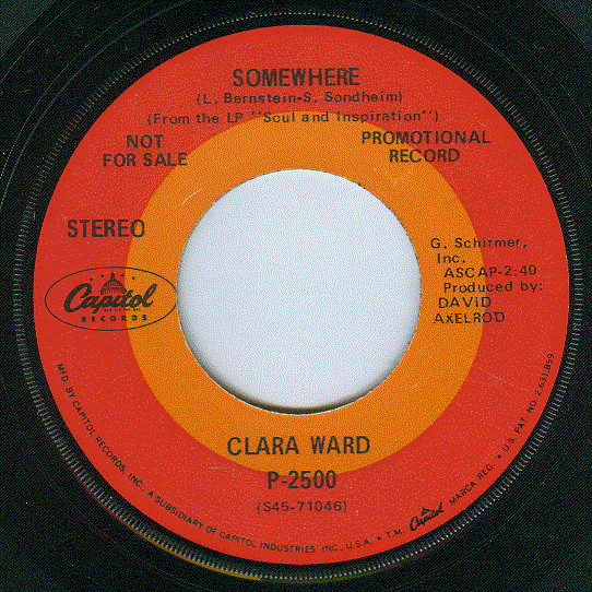 lataa albumi Clara Ward - Born Free Somewhere