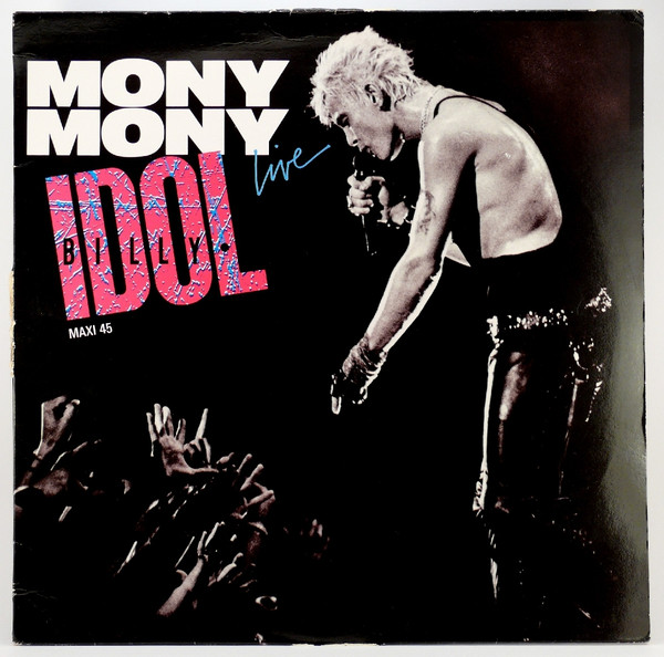Billy Idol – Mony Mony (Live) (1987, Vinyl) - Discogs