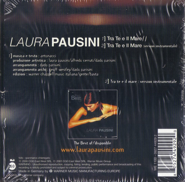 télécharger l'album Laura Pausini - Tra Te E Il Mare