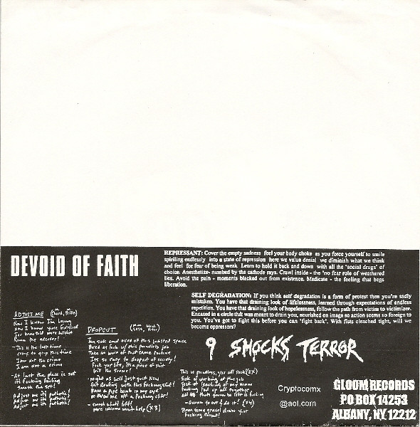 descargar álbum 9 Shocks Terror Devoid Of Faith - Armed And Dangerous