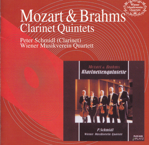 W.A. Mozart - Brahms, Wiener Musikverein Quartett – Clarinet