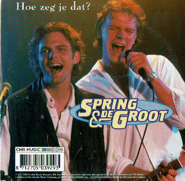 lataa albumi Spring & De Groot - Vrij Hoe Zeg Je Dat