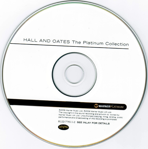 télécharger l'album Hall And Oates - The Platinum Collection