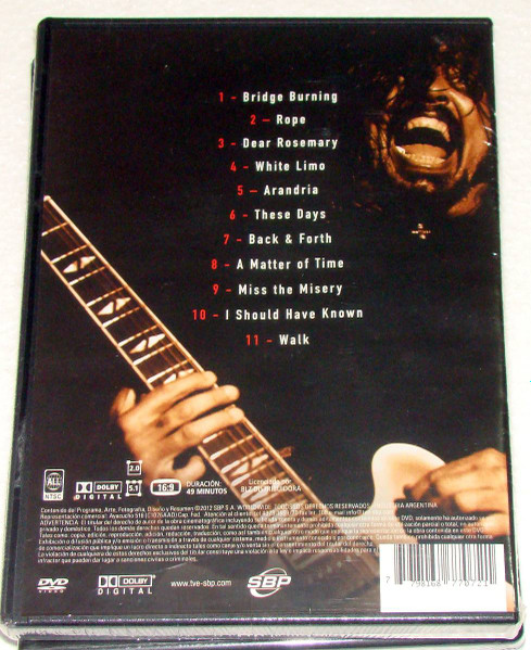 Foo Fighters – Wasting Light 2011 - Live From Studio 606 (DVD ...