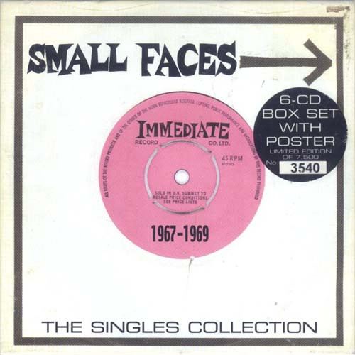 Small Faces – The Singles Collection (1999, CD) - Discogs