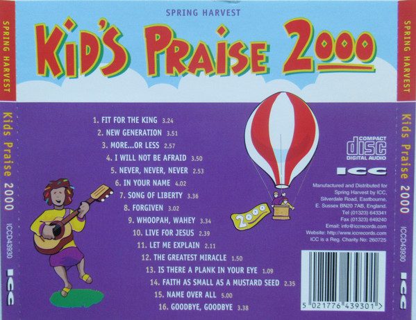 télécharger l'album Various - Kids Praise 2000