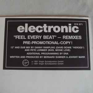 Electronic – Feel Every Beat (1991, Vinyl) - Discogs