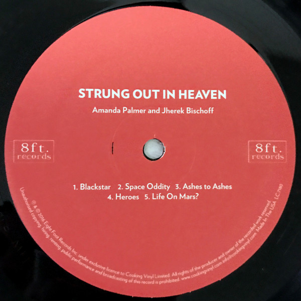 baixar álbum Jherek Bischoff And Amanda Palmer - Strung Out In Heaven A Bowie String Quartet Tribute