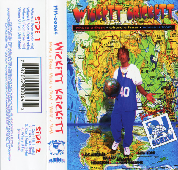 Wickett Crickett – Where U From / Can I Hit It (1996, CD) - Discogs