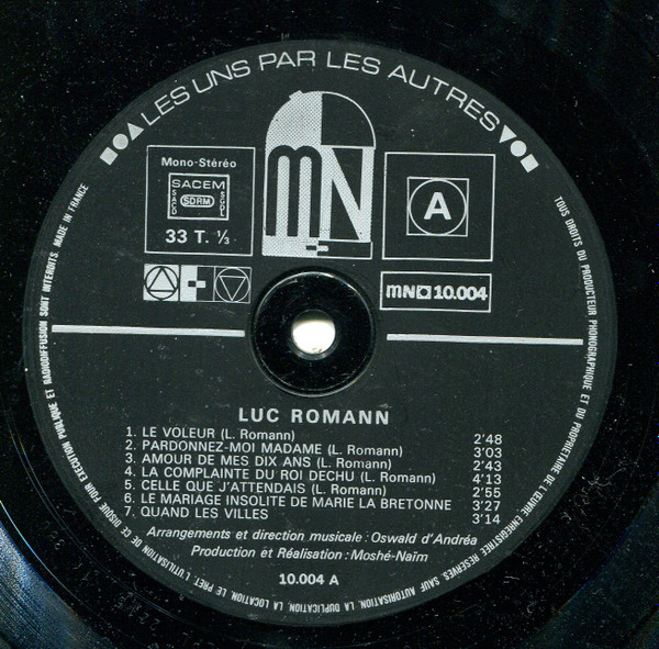 télécharger l'album Luc Romann - Le Voleur