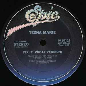Teena Marie - Fix It album cover