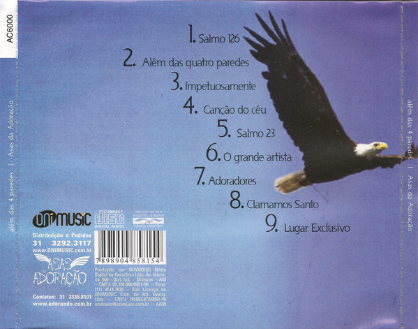 last ned album Asas Da Adoração - Além Das 4 Paredes