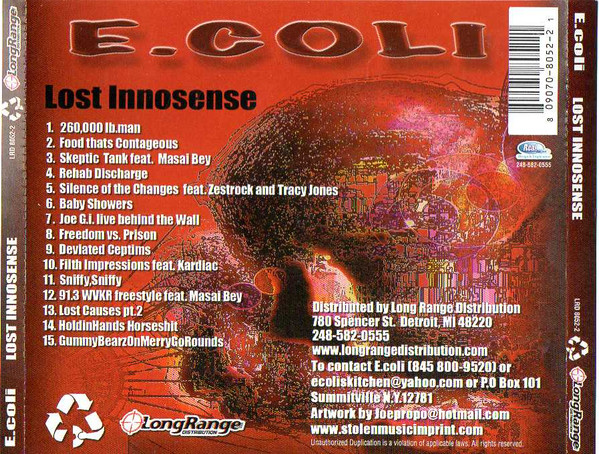 descargar álbum EColi - Lost Innosense