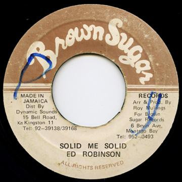 ladda ner album Ed Robinson - Solid Me Solid