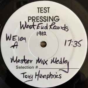 Tony Humphries - Master Mix Medley  album cover