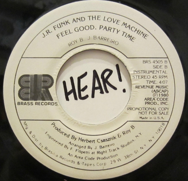 lataa albumi JR Funk & The Love Machine - Feel Good Party Time