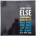 Pochette de Somethin' Else, 1963, Vinyl
