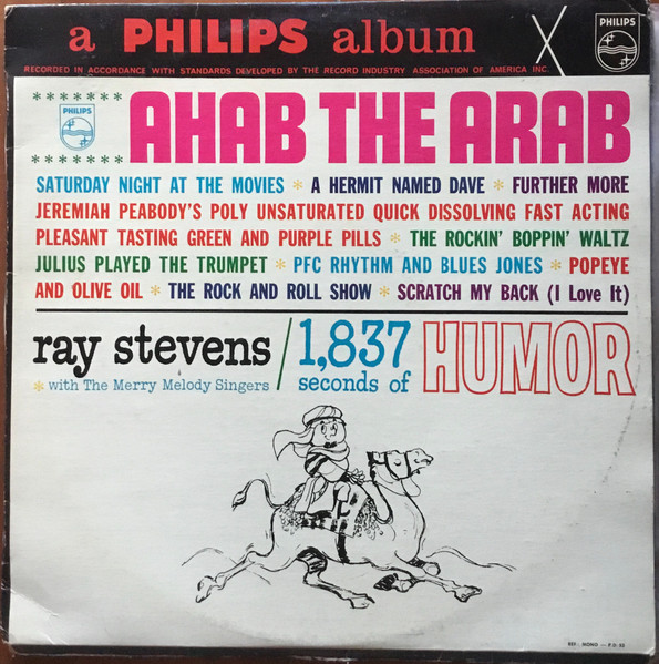 Ray Stevens – 1,837 Seconds Of Humor (1962, Vinyl) - Discogs