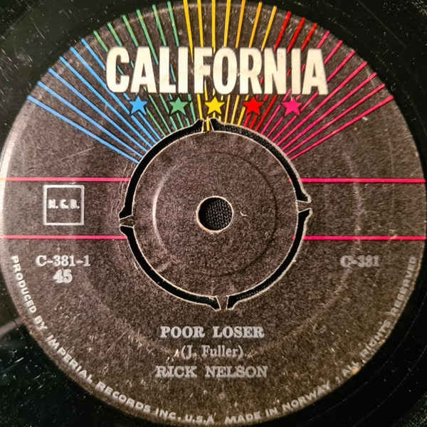 baixar álbum Rick Nelson - Poor Loser