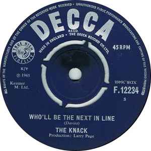 The Knack (6) - Who'll Be The Next In Line album cover