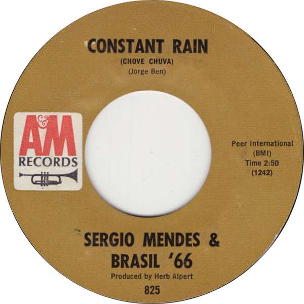 Sérgio Mendes & Brasil '66 – Constant Rain (Chove Chuva) (1966