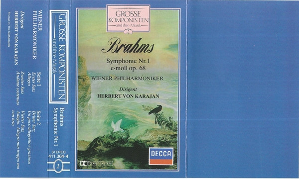 Album herunterladen Brahms Wiener Philharmoniker Herbert von Karajan - Symphonie Nr1 C Moll Op 68