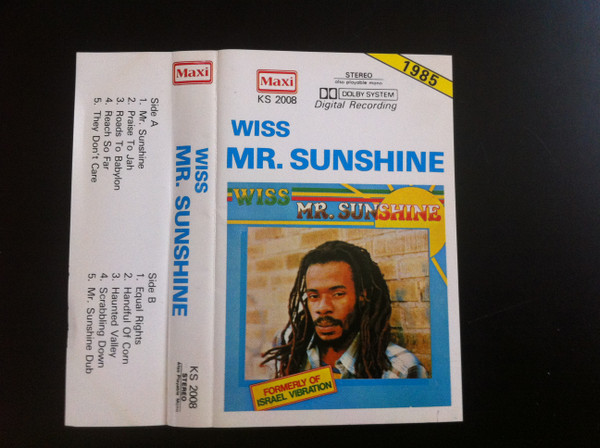 Wiss – Mr. Sunshine (1985, Cassette) - Discogs