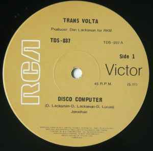 Transvolta - Disco Computer / You Are Disco album cover