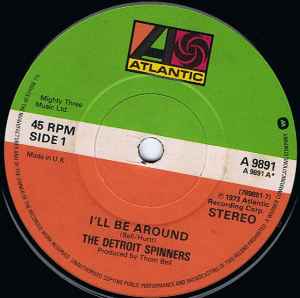 Spinners - I'll Be Around album cover