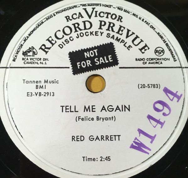 last ned album Red Garrett - Long Gone Tell Me Again