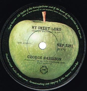 George Harrison – My Sweet Lord (1970, Vinyl) - Discogs