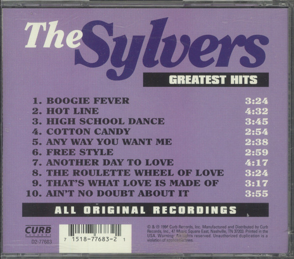 ladda ner album The Sylvers - Greatest Hits