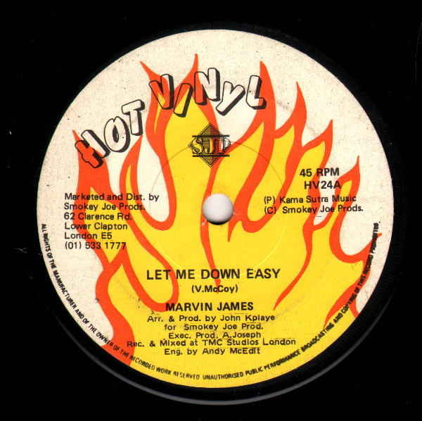 ladda ner album Marvin James - Let Me Down Easy