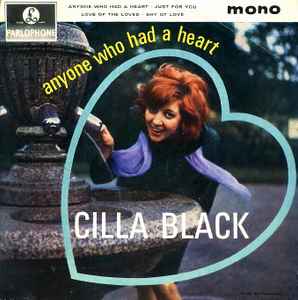 Cilla Black - Anyone Who Had A Heart album cover