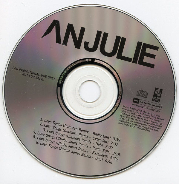 descargar álbum Anjulie - Love Songs Dance Remixes