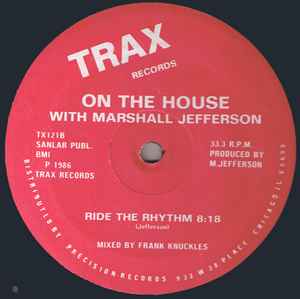 On The House - Ride The Rhythm album cover