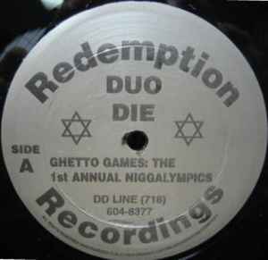 Duo Die – Ghetto Games: The 1st Annual Niggalympics (1996, Vinyl