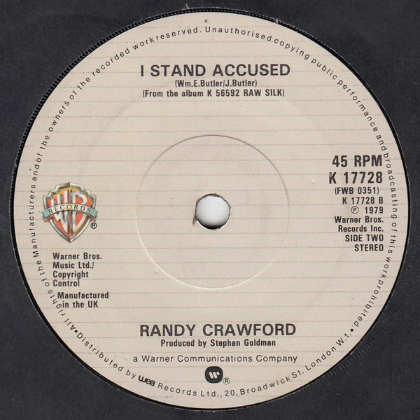 lataa albumi Randy Crawford - Tender Falls The Rain