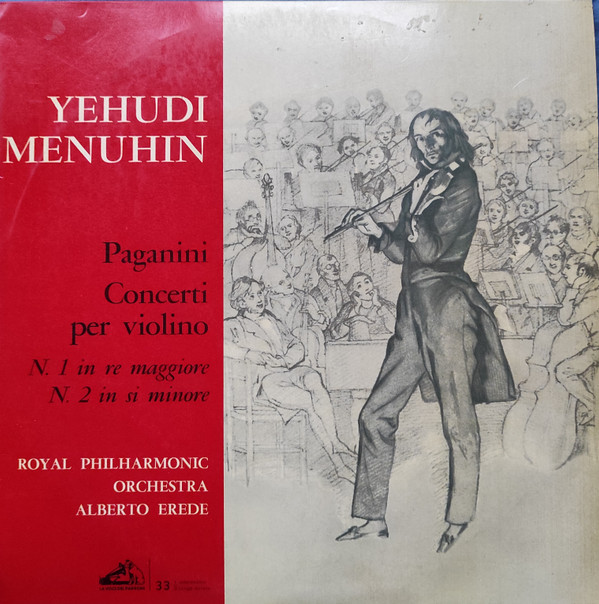 Album herunterladen Yehudi Menuhin - Paganini Concerti Per Violino