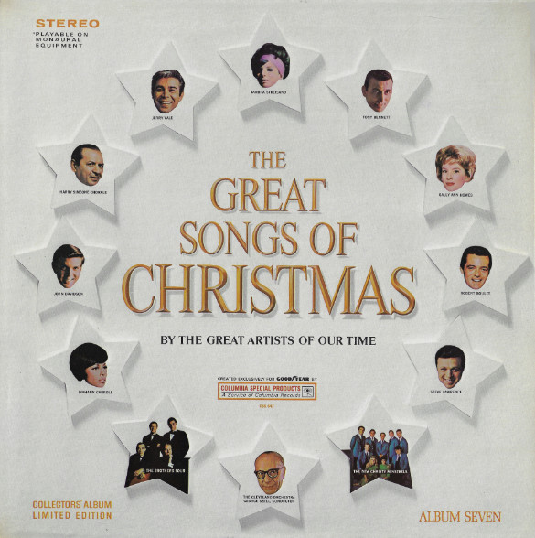 praktiseret I navnet lille The Great Songs Of Christmas - Album Seven (1967, Vinyl) - Discogs
