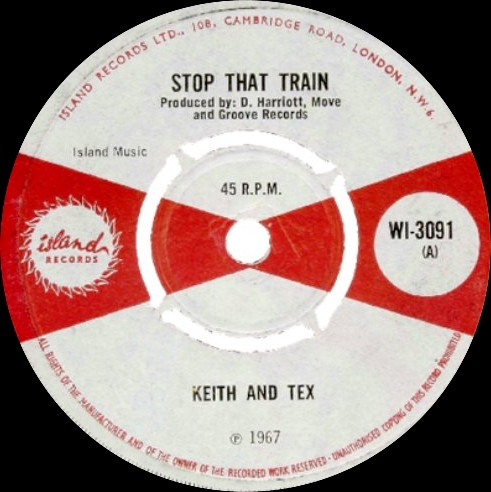 Keith & Tex – Stop That Train (1967, Vinyl) - Discogs